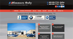 Desktop Screenshot of bimmersonly.net